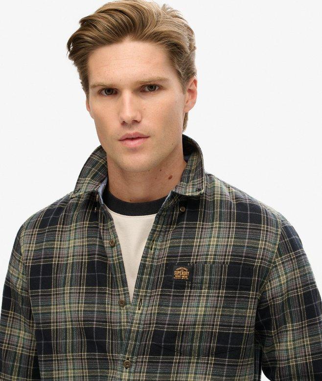 Superdry Camisa De Leñador De Algodón De Manga Larga