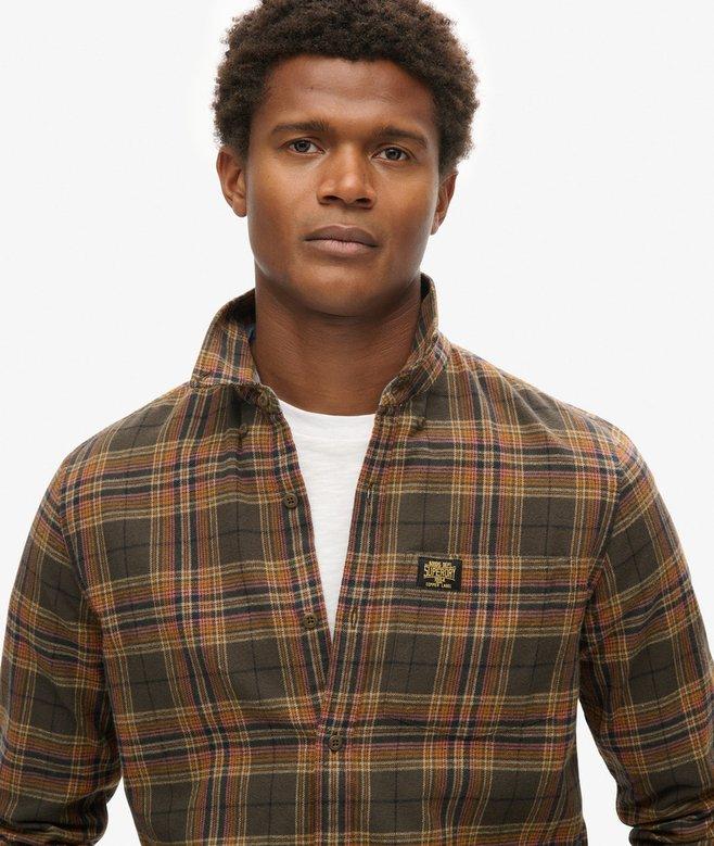 Superdry Camisa De Leñador De Algodón De Manga Larga