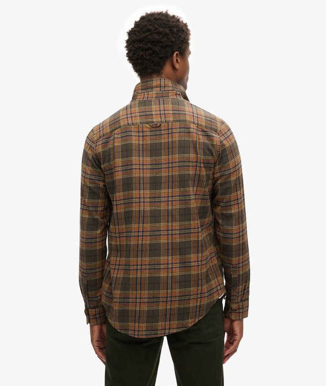Superdry Camisa De Leñador De Algodón De Manga Larga