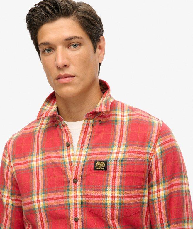 Superdry Camisa De Leñador De Algodón De Manga Larga