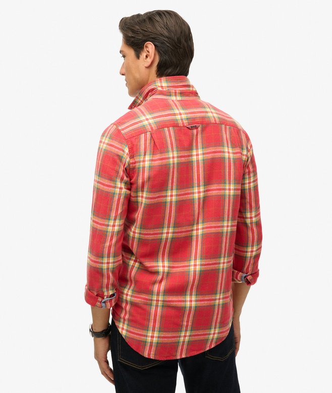 Superdry Camisa De Leñador De Algodón De Manga Larga
