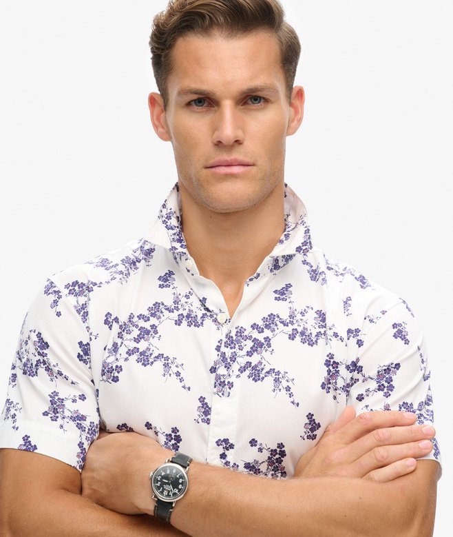Superdry Camisa Hawaiana Con El Logotipo Vintage Logo