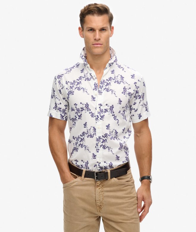 superdry Camisa hawaiana con el logotipo Vintage Logo