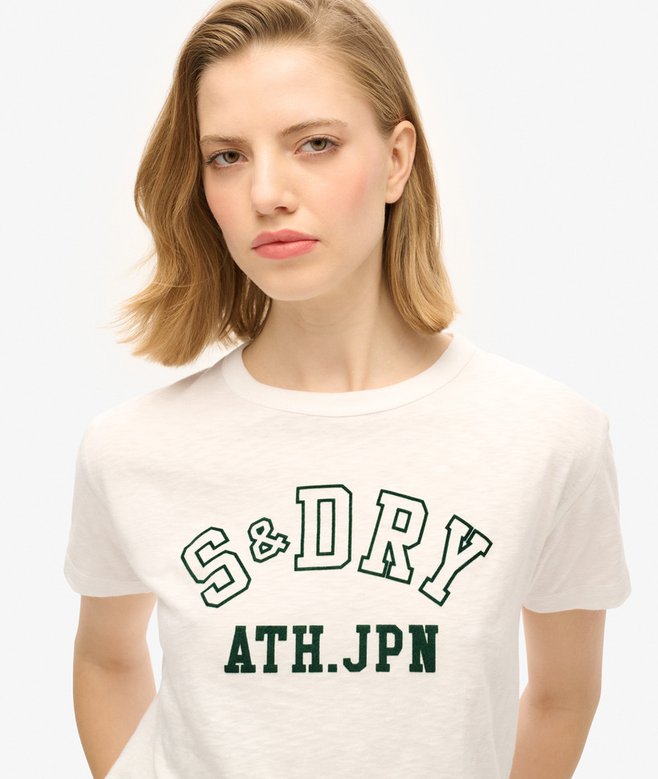 Superdry Camiseta Ajustada Gráfica Athletic Essentials