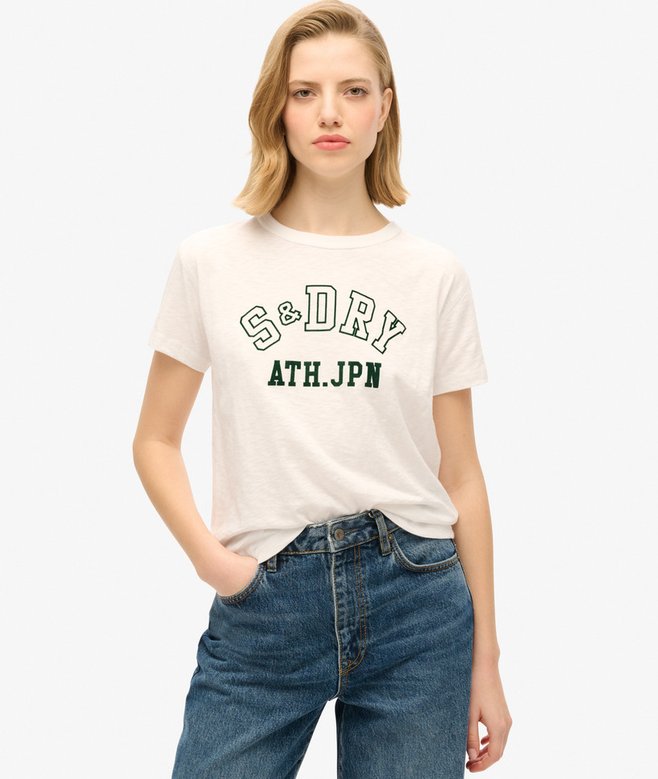 superdry Camiseta ajustada gráfica Athletic Essentials