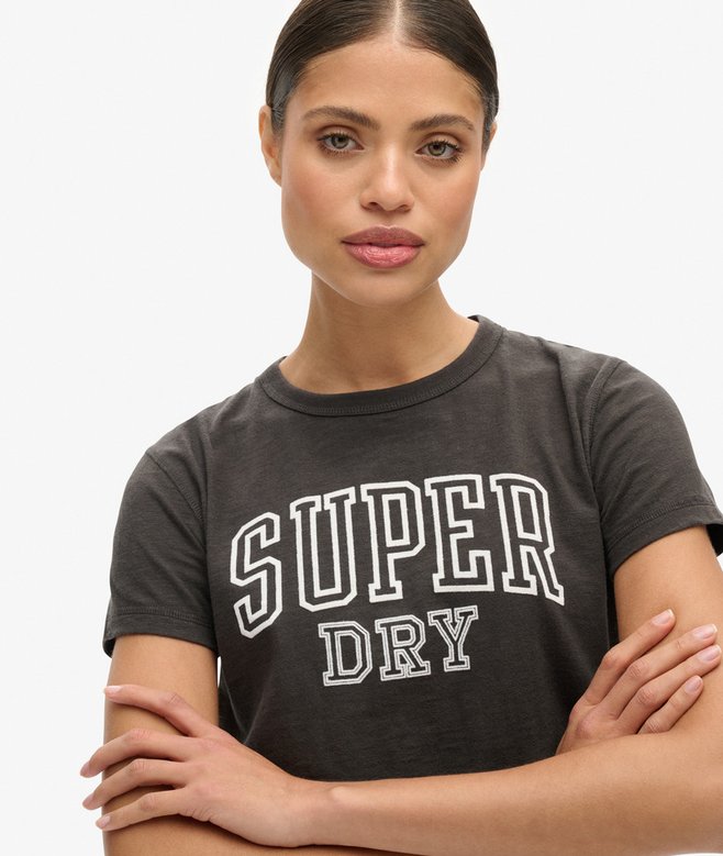 Superdry Camiseta Ajustada Gráfica Athletic Essentials