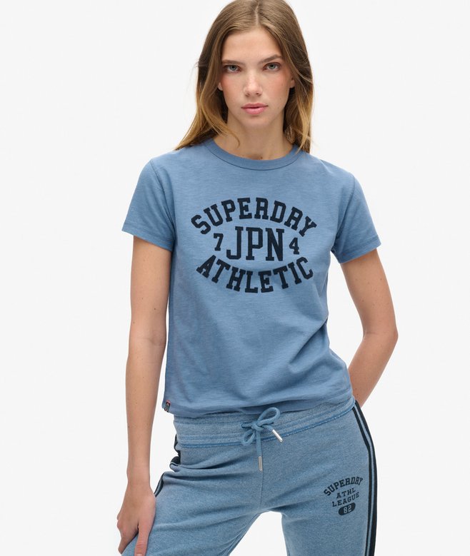 superdry Camiseta ajustada gráfica Athletic Essentials