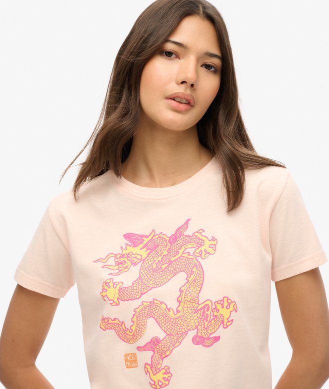 Superdry Camiseta Ajustada Superdry X Komodo Dragon