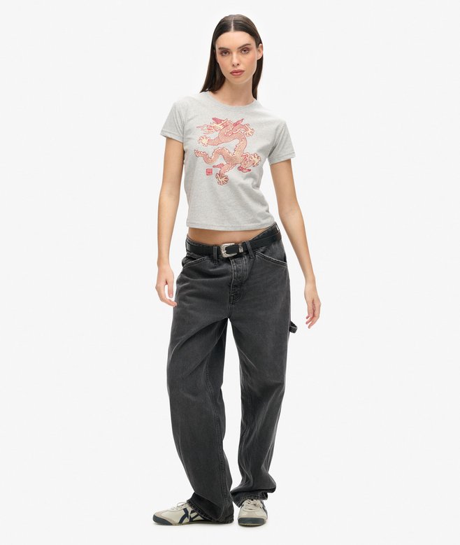 Superdry Camiseta Ajustada Superdry X Komodo Dragon