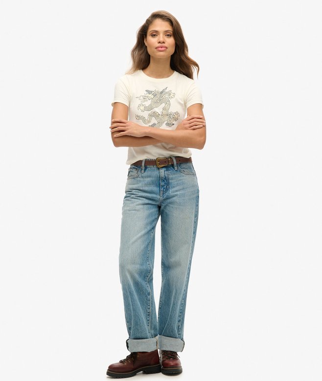 Superdry Camiseta Ajustada Superdry X Komodo Dragon