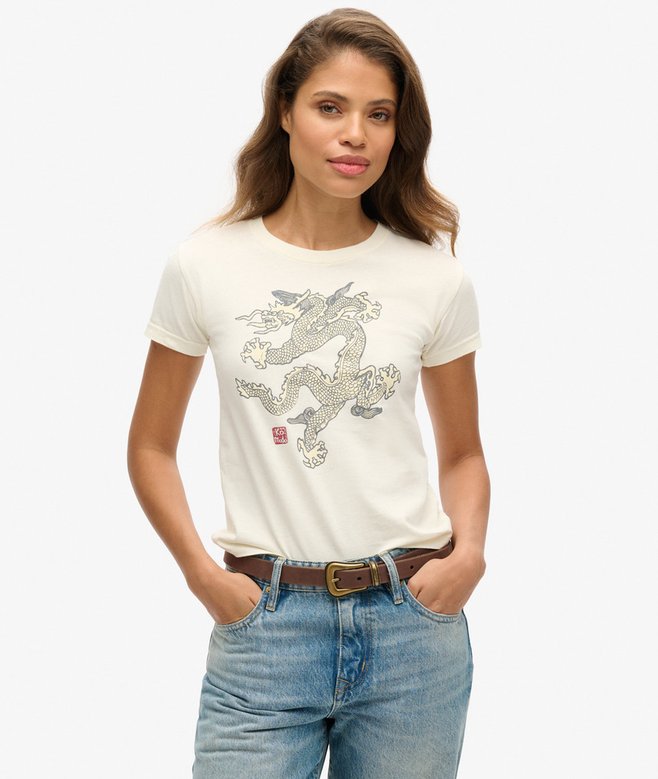superdry Camiseta ajustada Superdry x Komodo Dragon