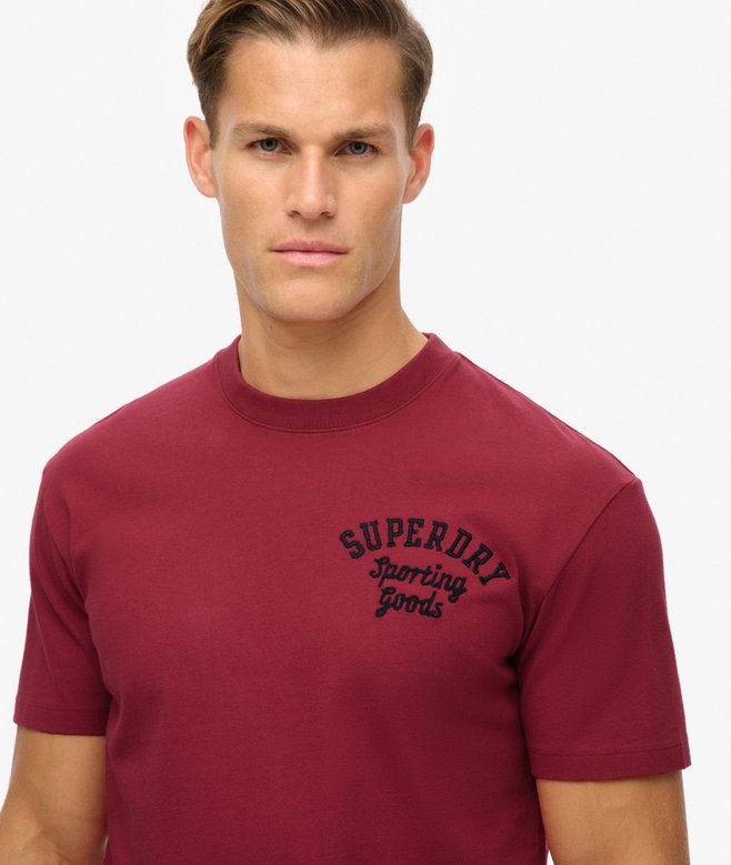 Superdry Camiseta Bordada Con Logo Athletic Superstate
