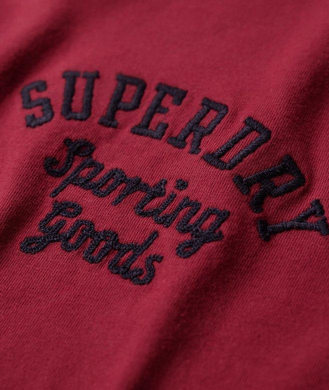 Superdry Camiseta Bordada Con Logo Athletic Superstate
