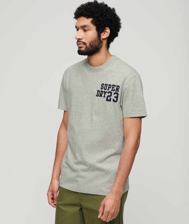 superdry Camiseta bordada con logo Athletic Superstate