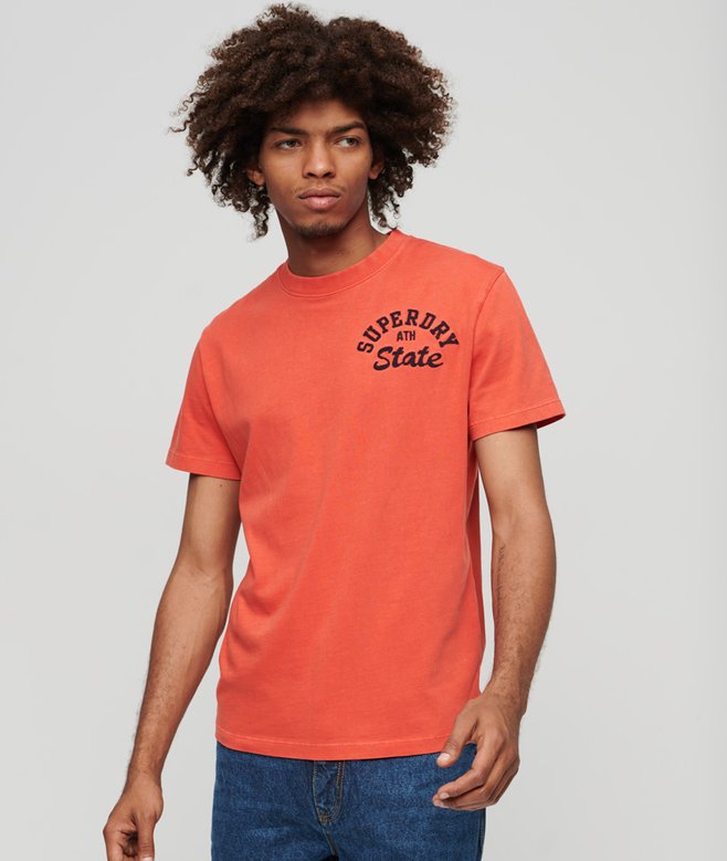 superdry Camiseta bordada con logo Athletic Superstate