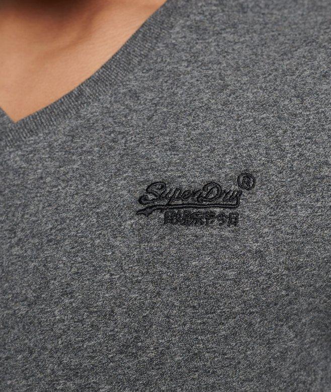 Superdry Camiseta Clásica De Algodón Orgánico Con Cuello De Pico