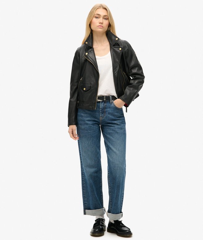 Superdry Camiseta Con Cuello Redondo Amplio Studios