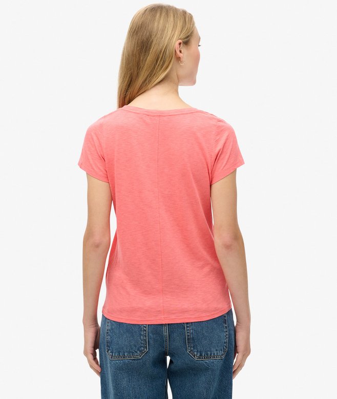Superdry Camiseta Con Cuello Redondo Amplio Studios