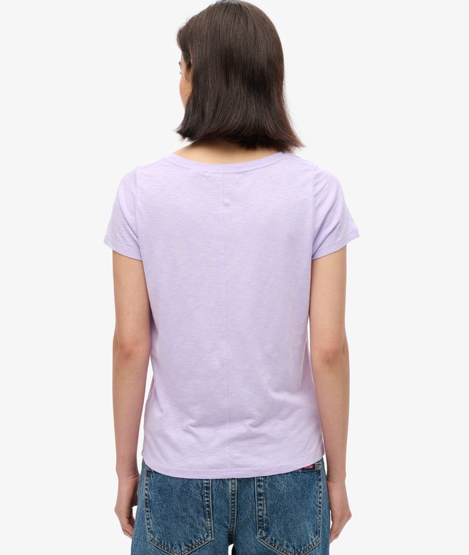 Superdry Camiseta Con Cuello Redondo Amplio Studios