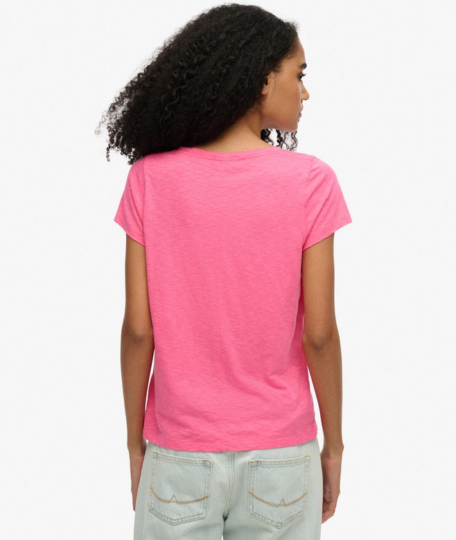 Superdry Camiseta Con Cuello Redondo Amplio Studios