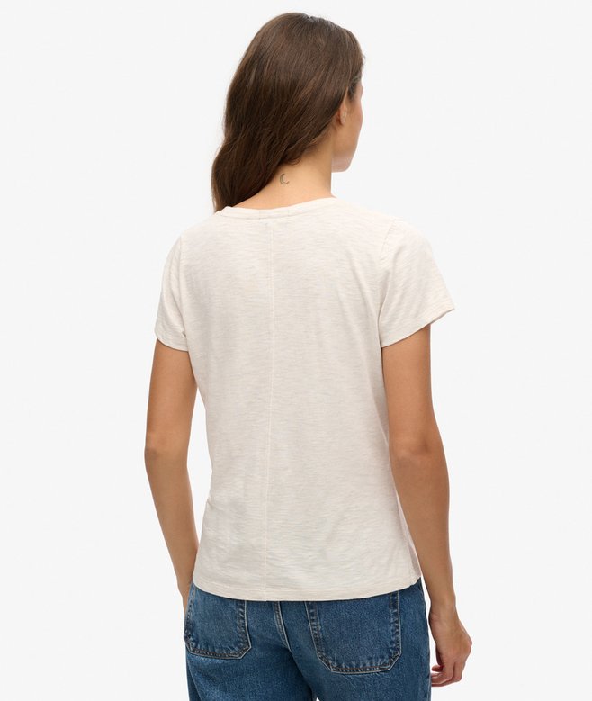 Superdry Camiseta Con Cuello Redondo Amplio Studios