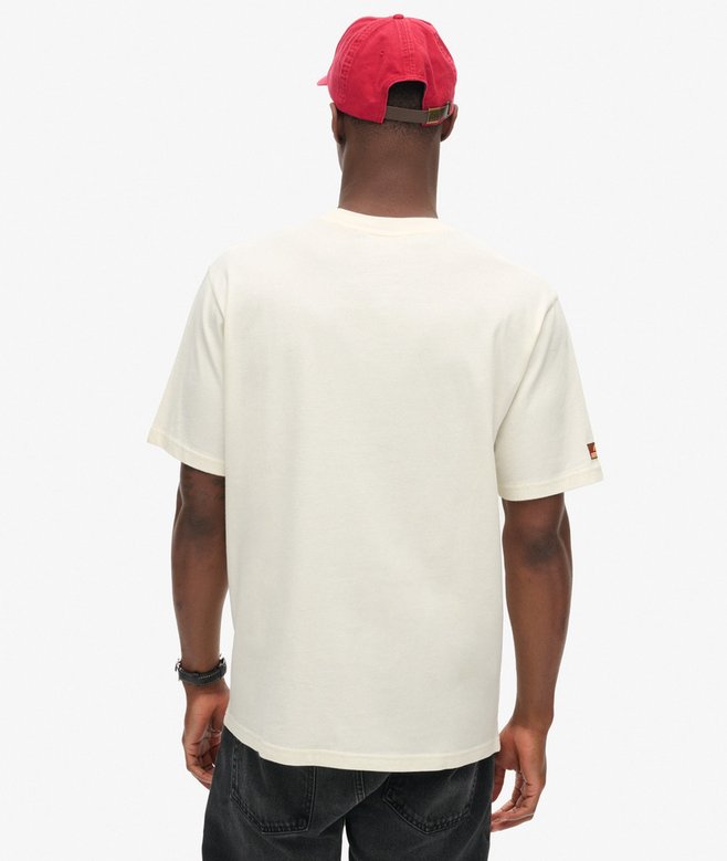 Superdry Camiseta Con Estampado En El Pecho Travel Postcard