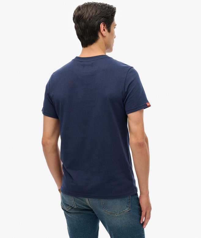 Superdry Camiseta Con Gráfico En El Pecho Copper Label