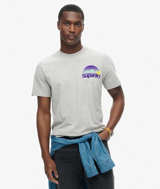 superdry Camiseta con gráfico en el pecho Great Outdoor