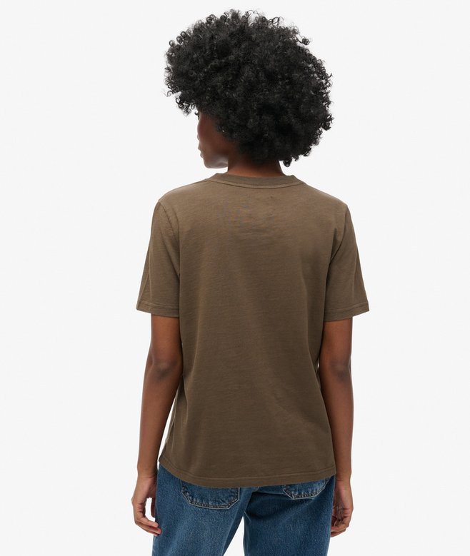 Superdry Camiseta Con Gráfico Logotipo VL Y Adornos