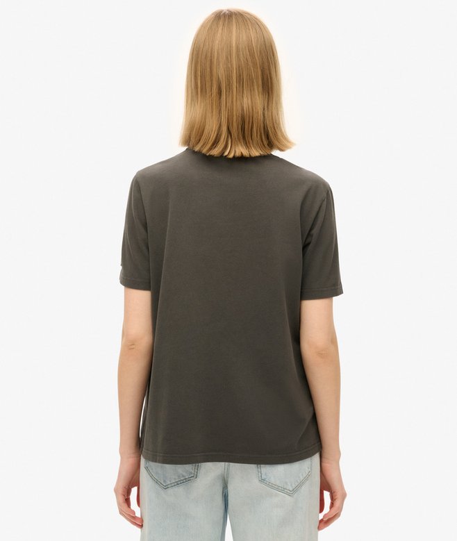 Superdry Camiseta Con Gráfico Logotipo VL Y Adornos