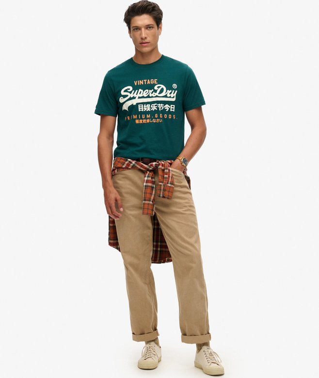 Superdry Camiseta Con Logotipo Clásico Heritage Vintage