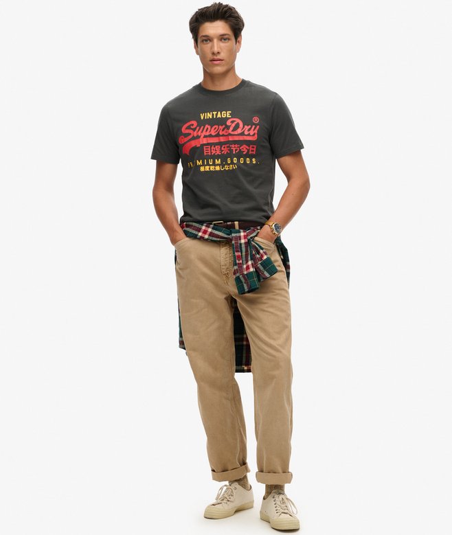 Superdry Camiseta Con Logotipo Clásico Heritage Vintage