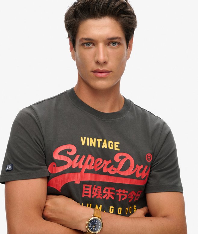 Superdry Camiseta Con Logotipo Clásico Heritage Vintage