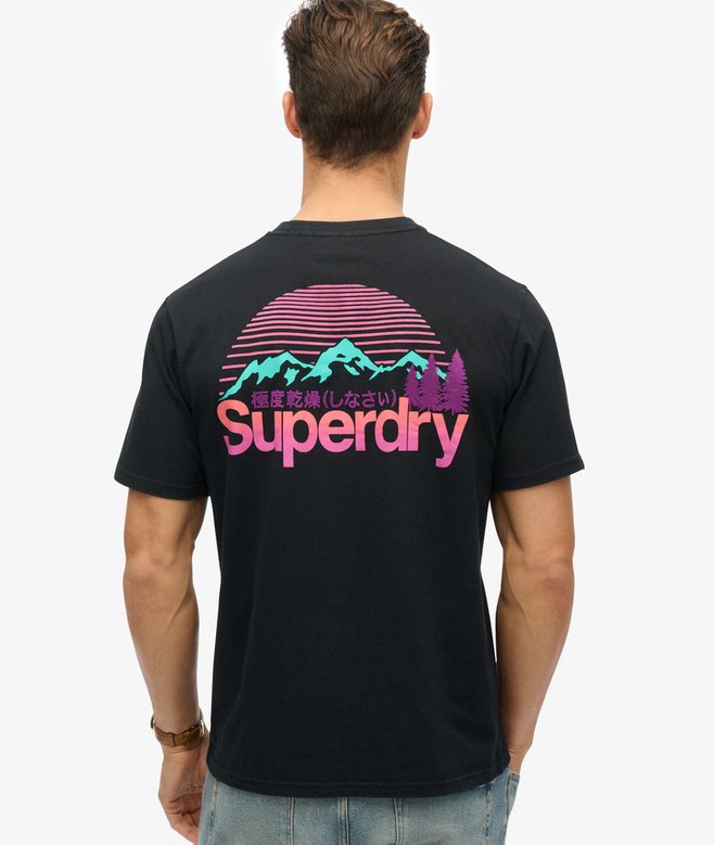 Superdry Camiseta Con Logotipo Core Great Outdoors Estampado En El Pecho