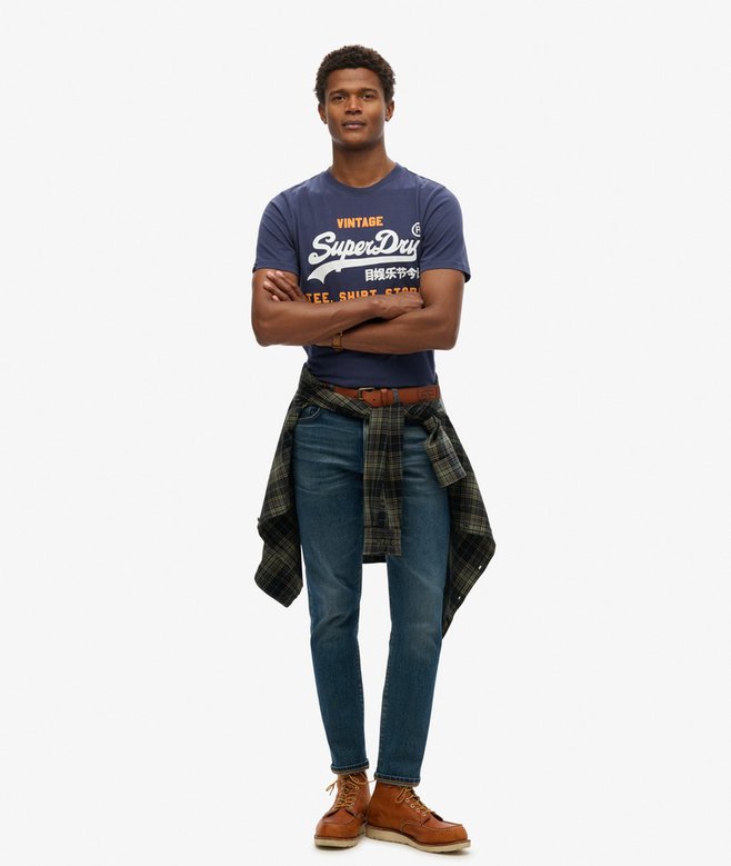 Superdry Camiseta Con Logotipo Vintage Loco Classic