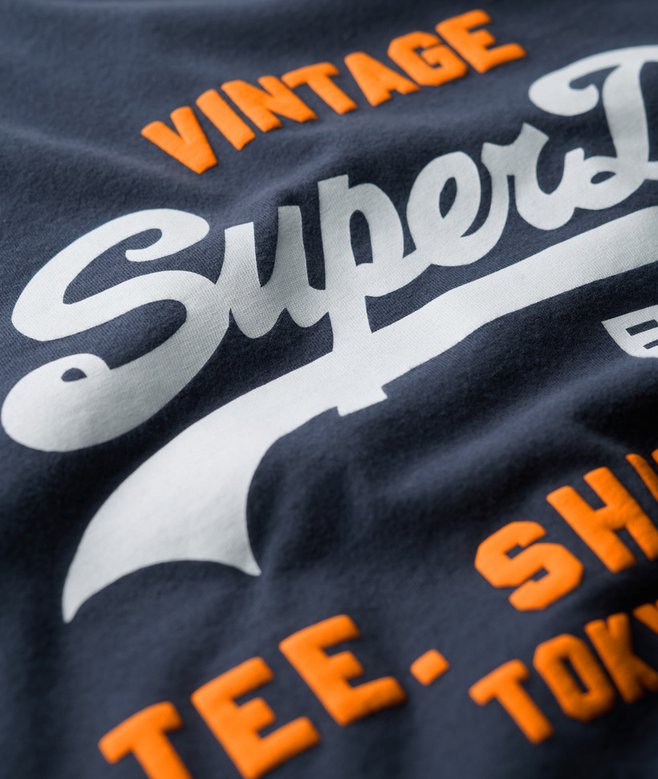 Superdry Camiseta Con Logotipo Vintage Loco Classic
