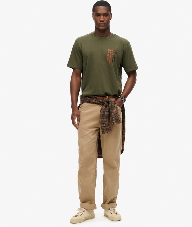 Superdry Camiseta Con Logotipo Y Diseño Holgado Utility Sport