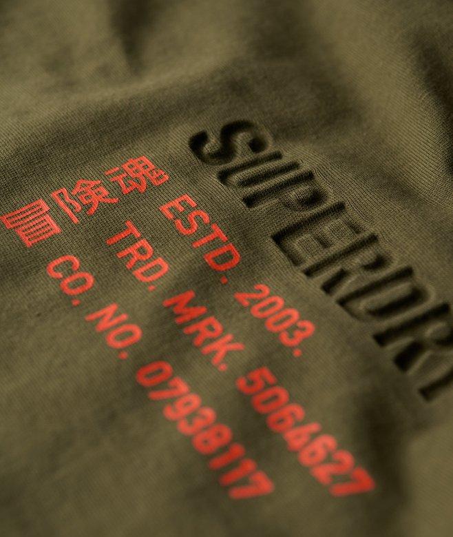 Superdry Camiseta Con Logotipo Y Diseño Holgado Utility Sport