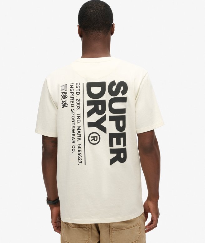 Superdry Camiseta Con Logotipo Y Diseño Holgado Utility Sport