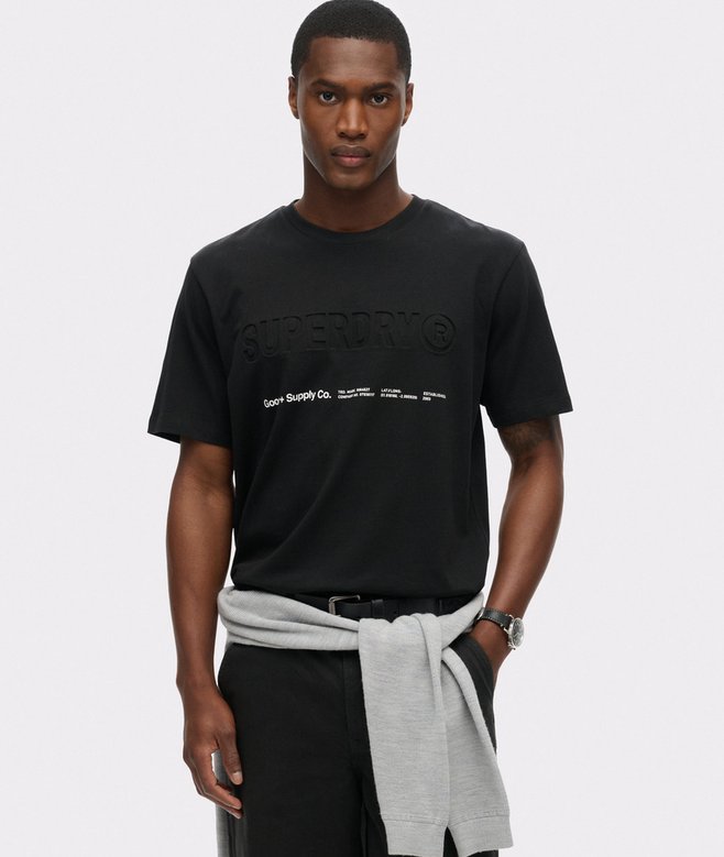 superdry Camiseta con logotipo y diseño holgado Utility Sport