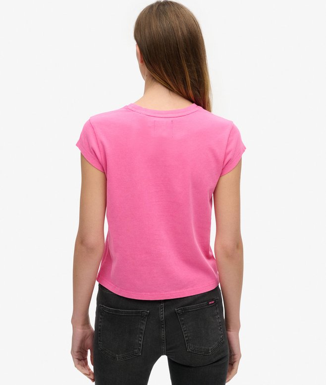 Superdry Camiseta Con Mangas Casquillo Con Adornos Punk