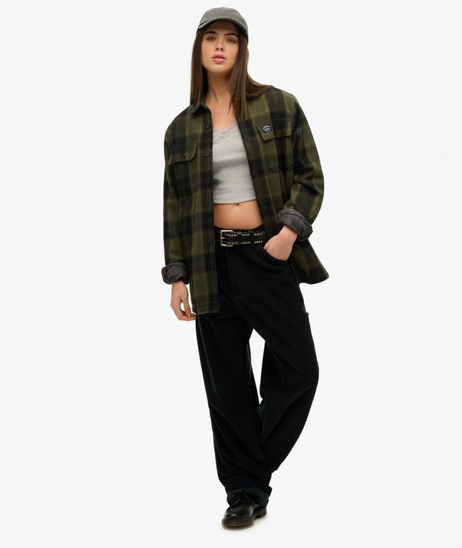 Superdry Camiseta Corta Con Ribete De Encaje Athletic Essentials