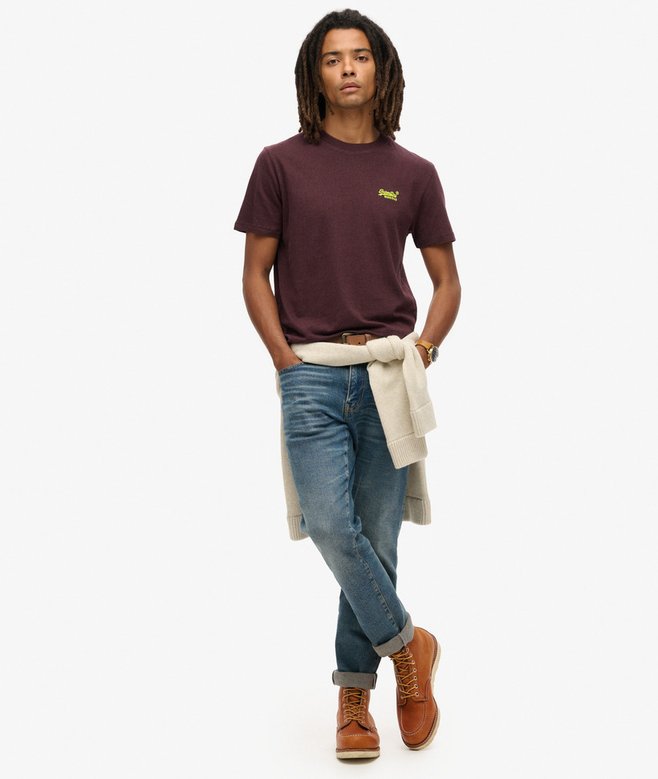 Superdry Camiseta De Algodón Orgánico Con Logotipo Essential