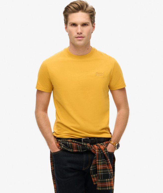 superdry Camiseta de algodón orgánico con logotipo Essential