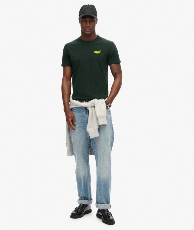 Superdry Camiseta De Algodón Orgánico Con Logotipo Essential