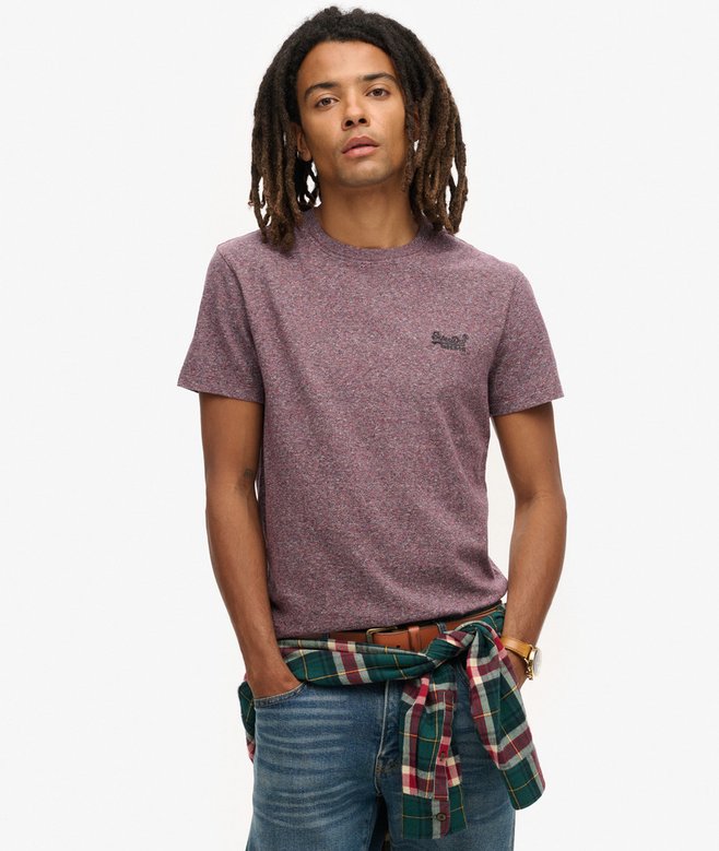 superdry Camiseta de algodón orgánico con logotipo Essential