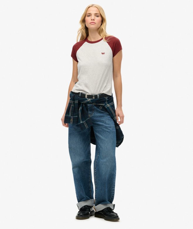 Superdry Camiseta De Algodón Orgánico Con Logotipo Essential
