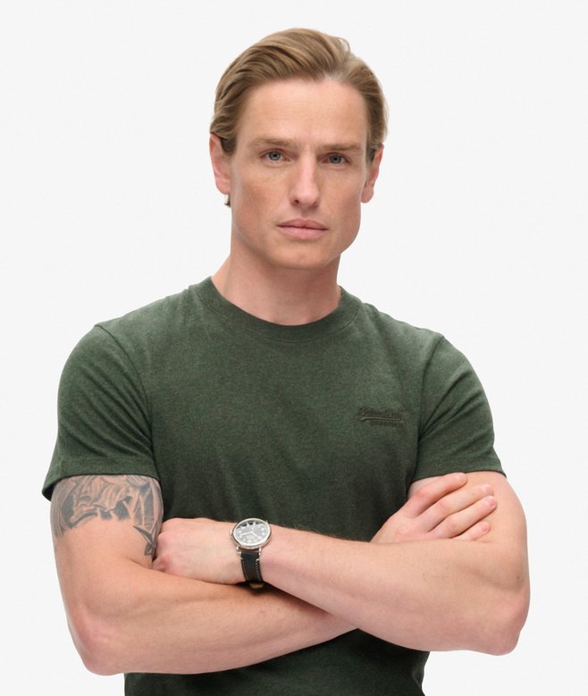 Superdry Camiseta De Algodón Orgánico Con Logotipo Essential