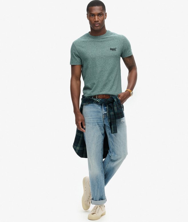 Superdry Camiseta De Algodón Orgánico Con Logotipo Essential