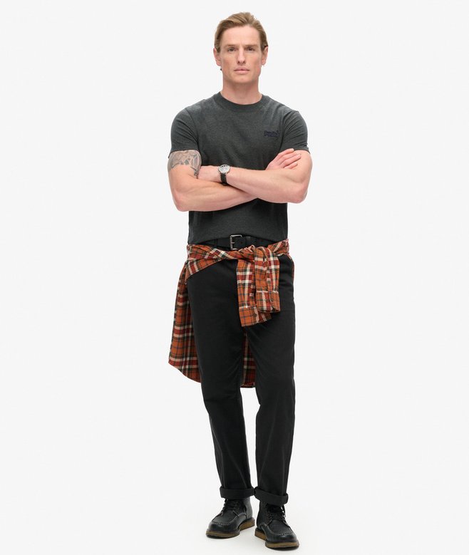 Superdry Camiseta De Algodón Orgánico Con Logotipo Essential